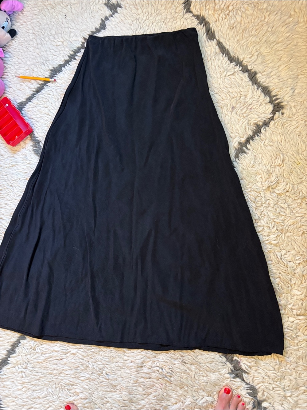 OZMA Black Maxi Skirt - Picture 5 of 17